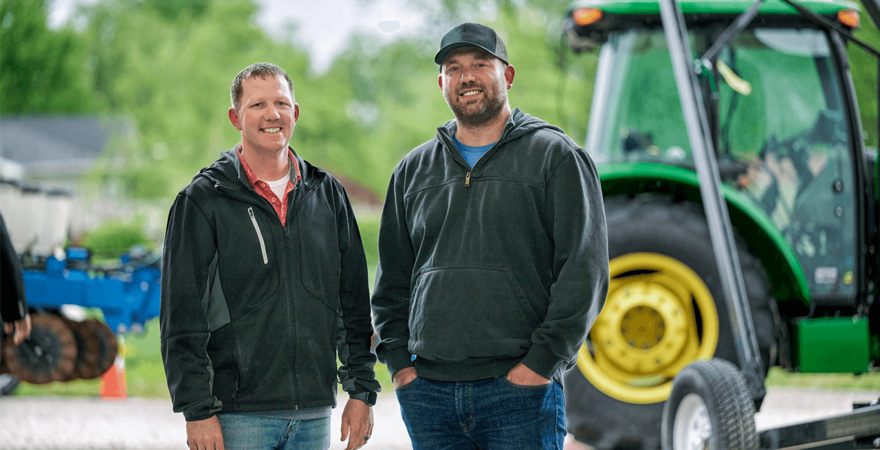 Kyle Allen and Shane Myers, co-owners of Gateway Precision Ag